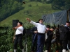 Après le chant 3, la tradition des galettes de maïs (seule nourriture des bergers, avec le fromage et le txinkor ou ventrèche, pendant leur isolement de 5 mois) , offertes au public.